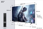 Televizor TCL QD-MiniLED 85T8D, 215 cm, Smart Google TV, 4K - imagine 3