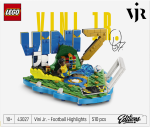 VINI JR. MOMENTE IMPORTANTE DIN FOTBAL LEGO43027 - imagine 3