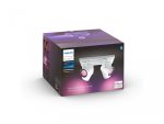Spot LED RGB Cvadruplu Philips Hue Argenta, Bluetooth, 4xGU10, 4x5.7W - imagine 4