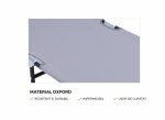 HEINNER SEZLONG CU PARASOLAR 186X55X24CM GRI - imagine 5
