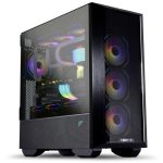 Carcasa Lian Li Lancool III, RGB, Mid Tower, Black - imagine 9