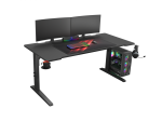 Birou gaming Genesis Holm Modular 160, material lemn/metal, reglabil pe - imagine 5