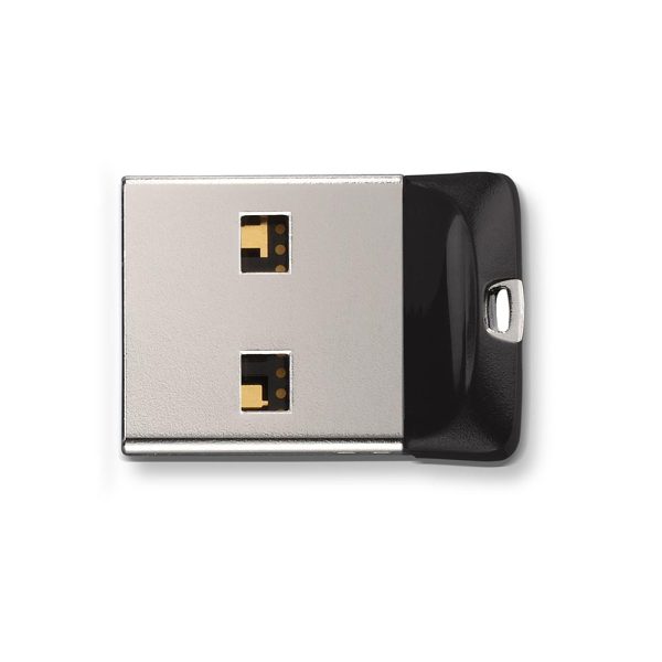 Memorie USB SanDisk Cruzer Fit 16 GB, USB 2.0, Negru