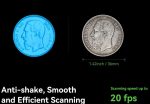 CREALITY 3D SCANNER CR-SCAN OTTER, Acuratete: pana la 0.02mm, Rezolutie - imagine 5