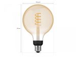 Bec LED inteligent vintage (decorativ) Philips Hue Filament Glob G125 - imagine 3