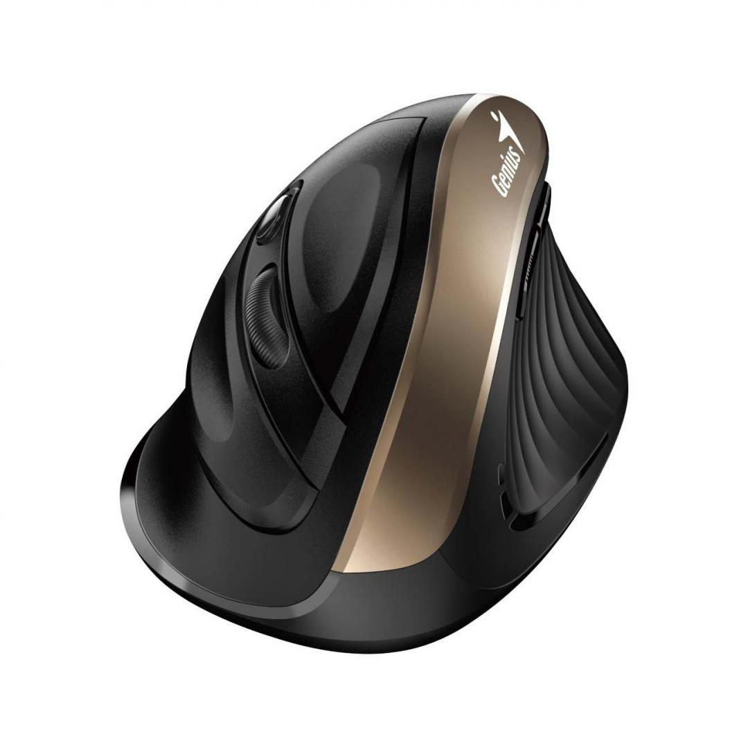 overlay_49df024e635cd3b66425af769bfe9d57.jpg Mouse Genius Ergo NX-8200S WS, auriu - imagine 1