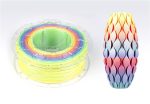 CREALITY CR PLA 3D Printer Filament, Rainbow, 1KG, Printing temperature: - imagine 3