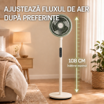 VENTILATOR CU PICIOR FRAM FSF-MAT35BG-GR - imagine 8
