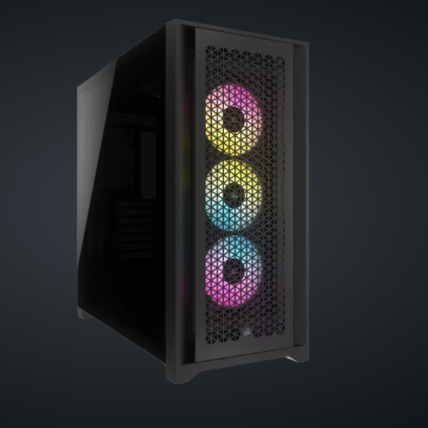 Carcasa Corsair iCUE 5000D RGB Airflow Mid Tower NEGRU
