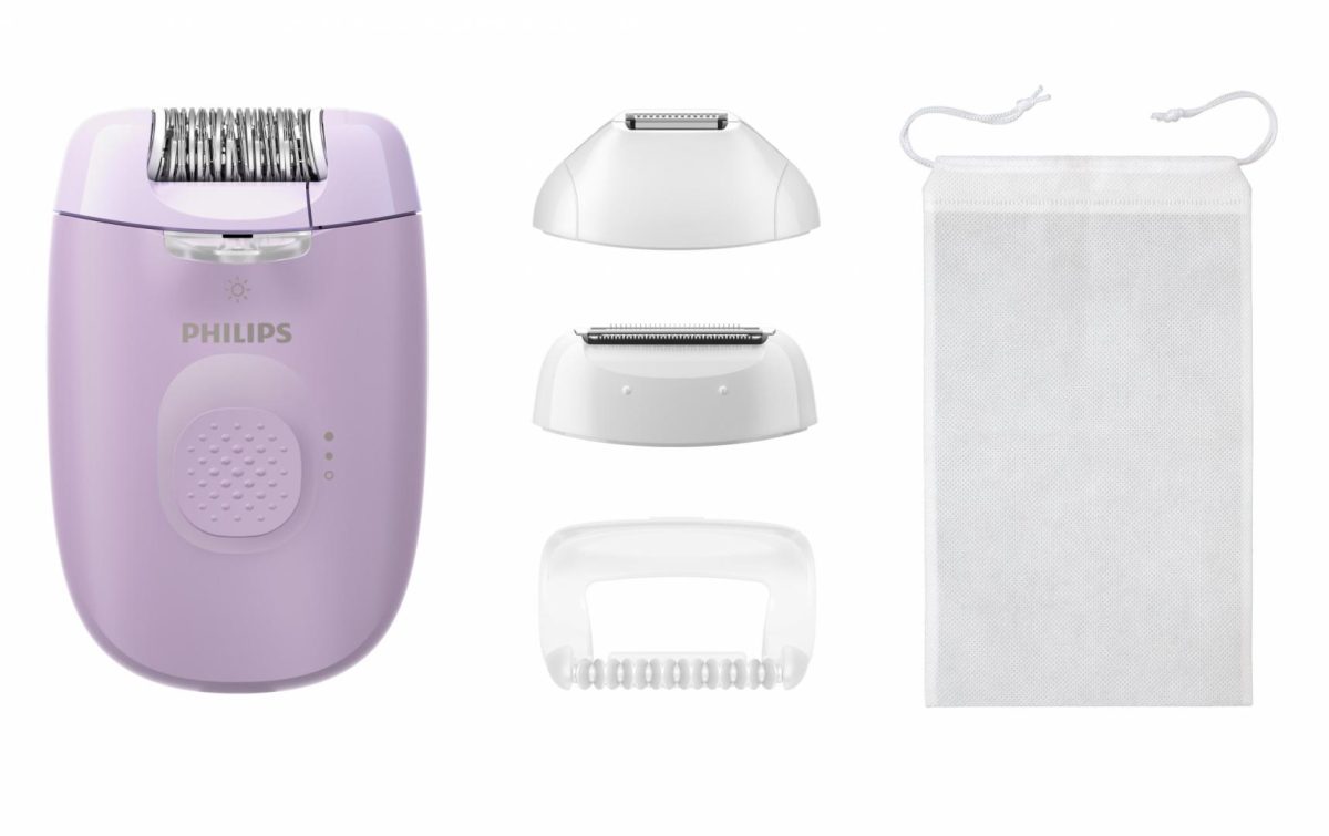 overlay_4abdebfa9b2f90b2bfcaf567d8ec63ee.Jpg Epilator PHILIPS Seria 4000 BRE257/00, 2 setari de viteza, Cap - imagine 1