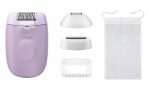 Epilator PHILIPS Seria 4000 BRE257/00, 2 setari de viteza, Cap