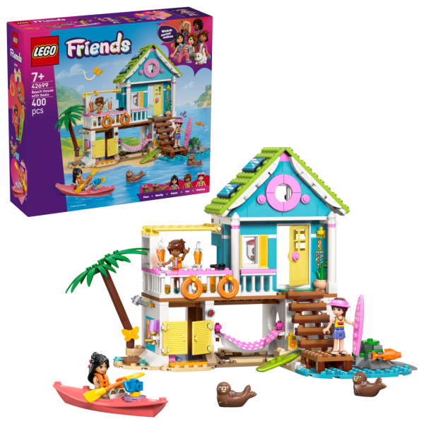 CASA PE PLAJA CU FOCI LEGO42699