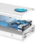 Baterie externa Baseus Ambilight, 30000mAh, PD 3.0 65W, 4 x - imagine 3