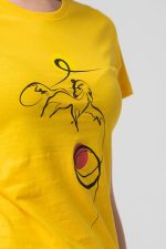 TSHIRT CASUAL F CAL PEGAS YELLOW-XS - imagine 5