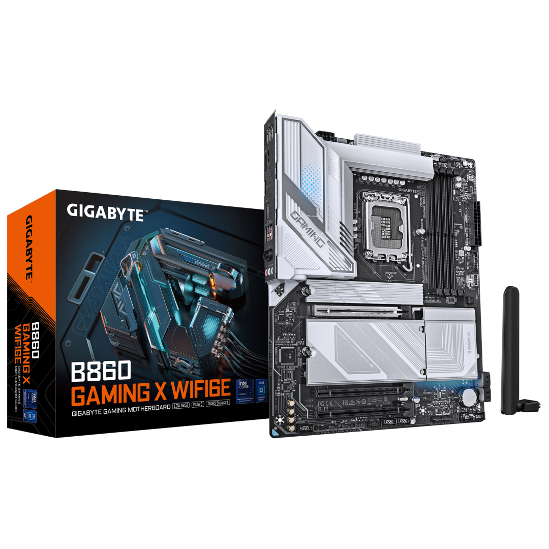 overlay_4b4cfdedcd2c2d0173b5d76fa446dc3f.png Placa de baza Gigabyte B860 GAMING X WIFI6E, Socket 1851, - imagine 1