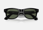 Ray-Ban Meta Wayfarer AI Glasses Shiny Black/G-15 Green - imagine 5