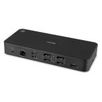 Docking station Lindy, interfete:  USB Type C la 3x - imagine 2