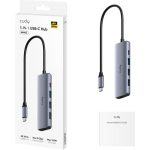 Hub USB CUDY 5-IN-1 USB Hub, USB-C, 5 porturi, HDMI,