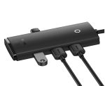 Hub extern Baseus Lite 0.25m, negru - imagine 2