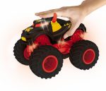 MASINA CU LUMINI SI SUNETE, REV TREDZ ROSU, HOT WHEELS - imagine 4