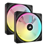 Ventilatoare Carcasa Corsair QX140 NEGRU - imagine 2