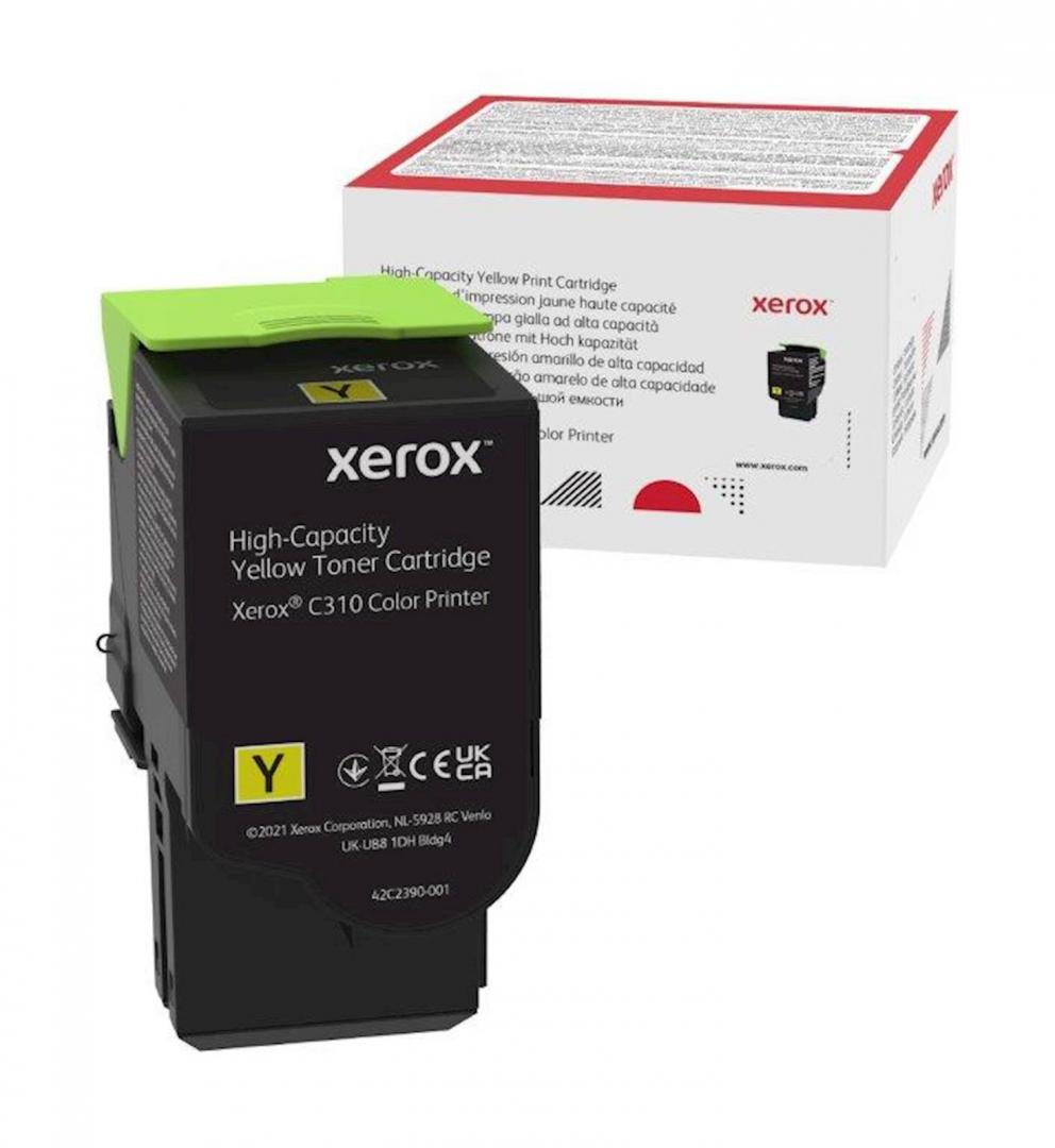 overlay_4c16df9b11453e77e918b6db847a564e.jpg Toner Xerox 006R04371, Yellow, 5.5 K, Compatibil cu Xerox C310/C315 - imagine 1