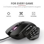 Mouse Trust GXT 970, Gaming Mouse, negru - imagine 10
