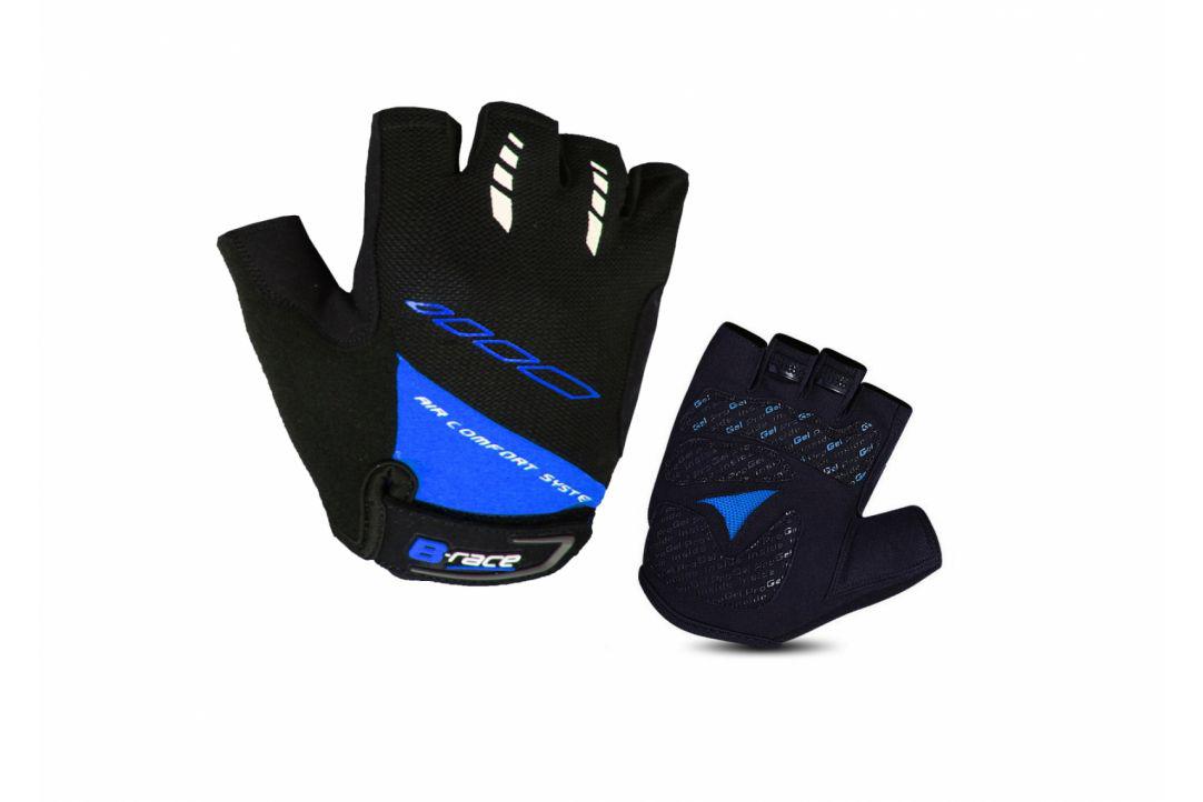 overlay_4d00edbf87f12a9c23953cec39fe2ed6.jpg MANUSI B-RACE CU GEL NEGRU/ALBASTRU, S - imagine 1
