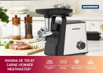 MASINA DE TOCAT HEINNER MEATMASTER HMG-2100SS3 - imagine 5