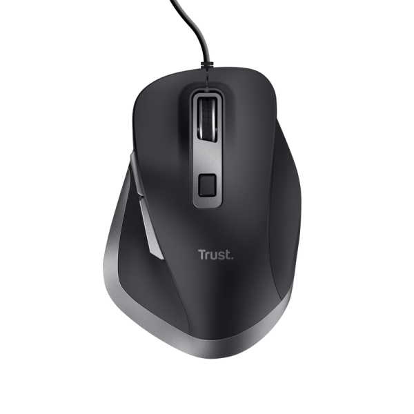 Mouse Trust Fyda, 5000 DPI, Negru