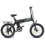 Bicicleta electrica pliabila Ulzomo Ridge 20 E-bike, 250W, 36V 15.6Ah, - imagine 2