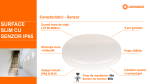 Plafoniera LED pentru baie cu senzor de miscare Ledvance SURFACE - imagine 2