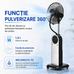 VENTILATOR HEINNER HMF-18GREY - imagine 11