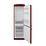 Combina frigorifica FRAM FC-VRR341BDE++, 340 l, Clasa E, Burgundy - imagine 2