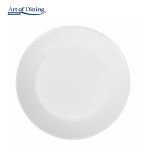 SET 6 FARFURII INTINSE OPAL ALB 25 CM, AIDA, ART