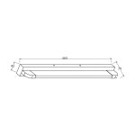 Aplica LED pentru baie Vivalux MODENA, 9W, 585 lm, lumina - imagine 2