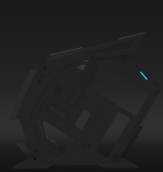 Carcasa Aqirys Pollux Mid Tower NEGRU - imagine 2