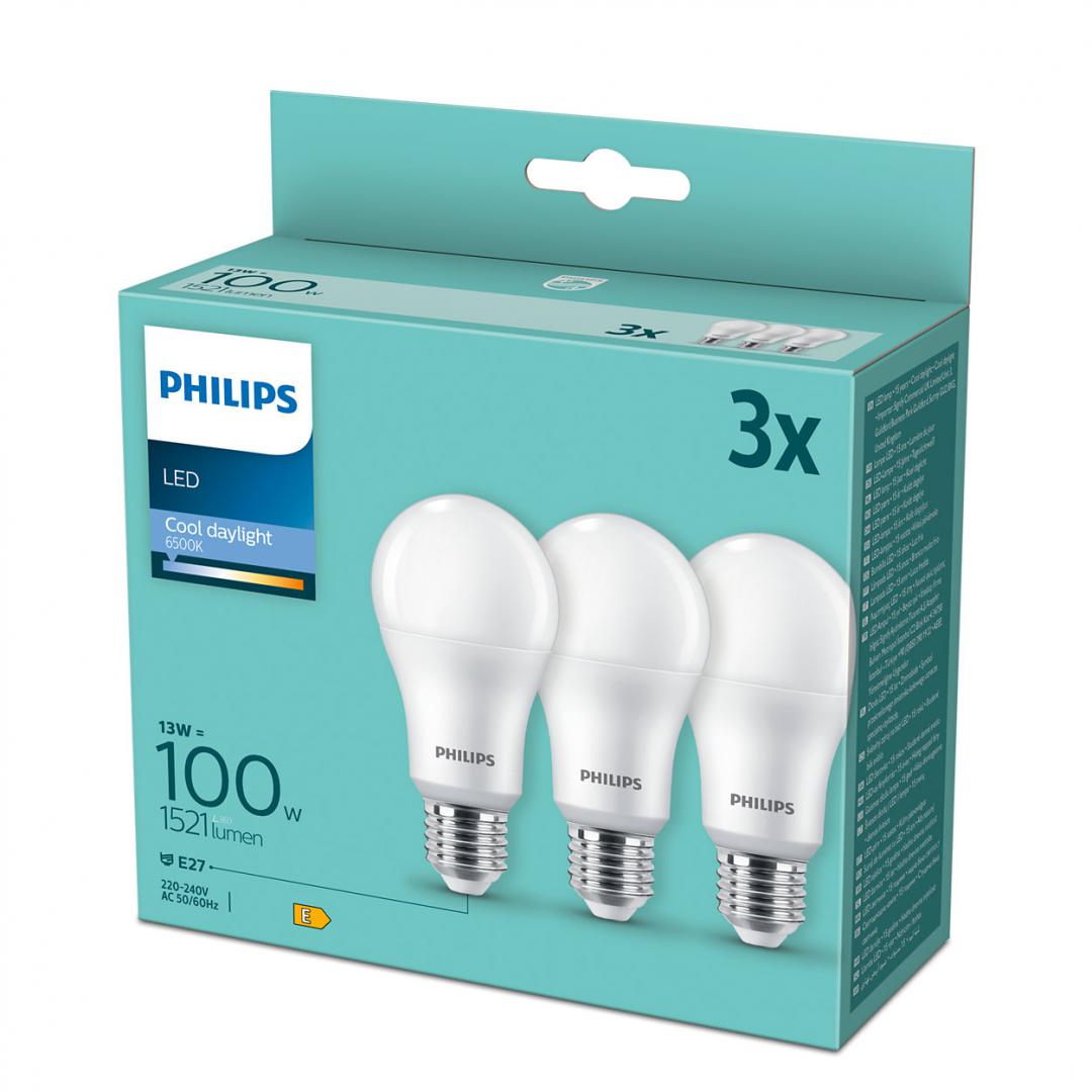 overlay_4fad73baa80b6f0b19b5d5b0395ae56d.jpeg 3 Becuri LED Philips A67, E27, 13W (100W), 1521 lm, - imagine 1