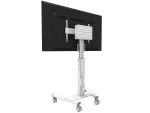 Stand podea mobil Neomounts 37"-75", VESA 100x100~600x400, 70kg, fix, inaltime - imagine 5