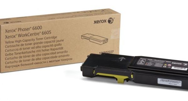 Toner Xerox 106R02251, yellow, 2 k, Phaser 6600, 6605