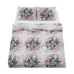 Lenjerie dubla 100% bumbac,4 piese, Vera