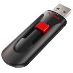 Memorie USB SanDisk Cruzer Glide 64 GB, USB 2.0, Negru - imagine 2