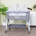 Patut 2 in 1 Co-Sleeper cu functie de leagan, U-Grow - imagine 3