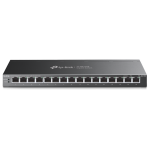 "16-Port Gigabit Desktop Switch with 16-Port PoE+ PORT: 16× Gigabit