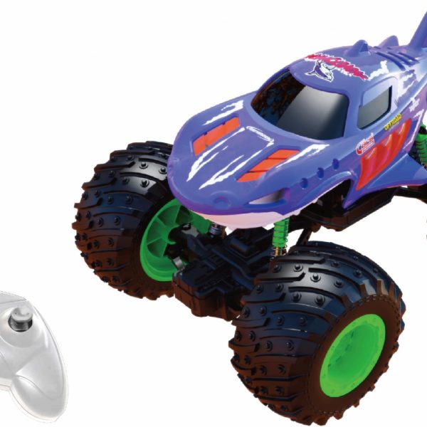 MASINUTA CU TELECOMANDA TIP CAMION BEAST RUNNERS, SCARA 1/24, 21CM,