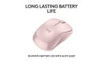 Mouse Logitech MK240 Silent Wireless, optic, interfata Bluetooth, rezolutie 1000 - imagine 4