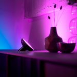 Lampa LED RGB Philips New Hue Bloom (gen4), Bluetooth, 7.1W, - imagine 2