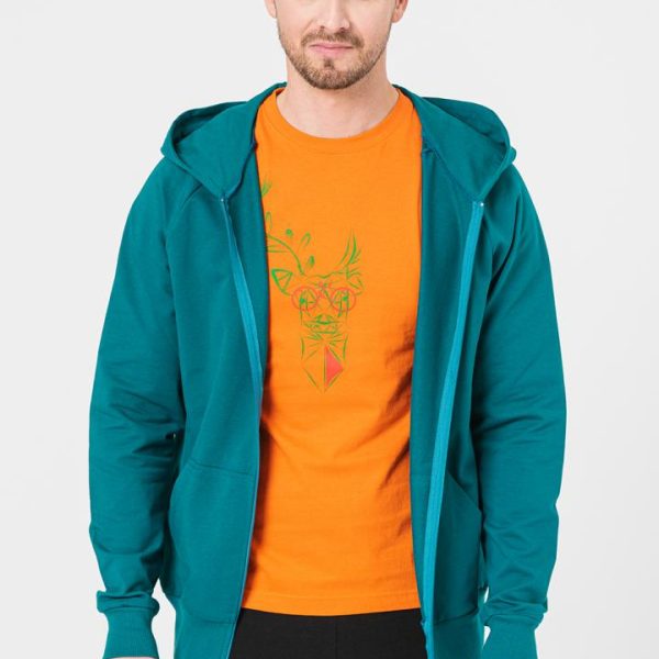 HANORAC COTON CASUAL BARBATI PETROL-L