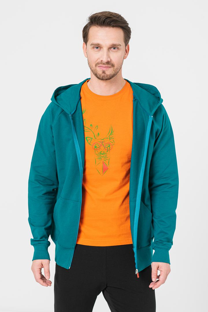 overlay_51dedb67b0404c126778cd119caaeb40.jpg HANORAC COTON CASUAL BARBATI PETROL-L - imagine 1