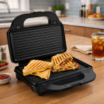 SANDWICH MAKER HEINNER SM-2H900BKS - imagine 5
